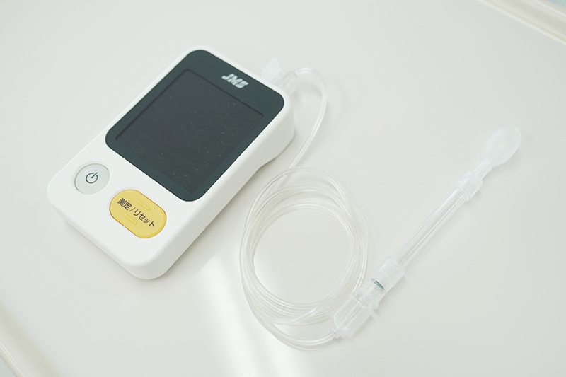 お口の機能を調べる、口腔機能検査