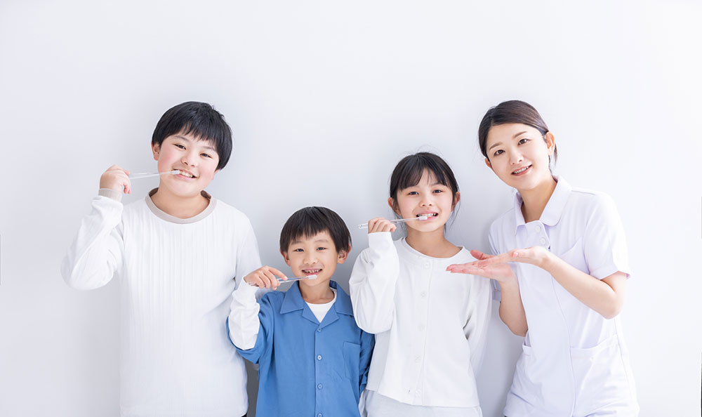 ブラッシング指導
